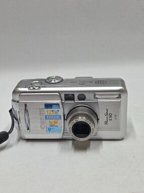 Canon Powershot S50 Silver 5 Mega Pixel Digital Camera 3x Zoom